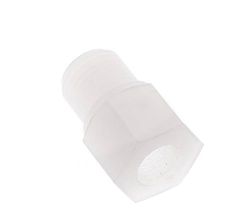 Bague De Réduction G1/8'' Femelle x G1/4'' Mâle PVDF 10bar (140.5psi) FDA 17mm Hex