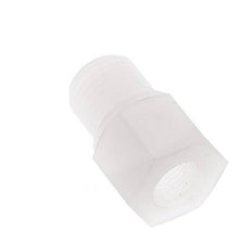 Bague De Réduction G1/8'' Femelle x G1/4'' Mâle PVDF 10bar (140.5psi) FDA 17mm Hex