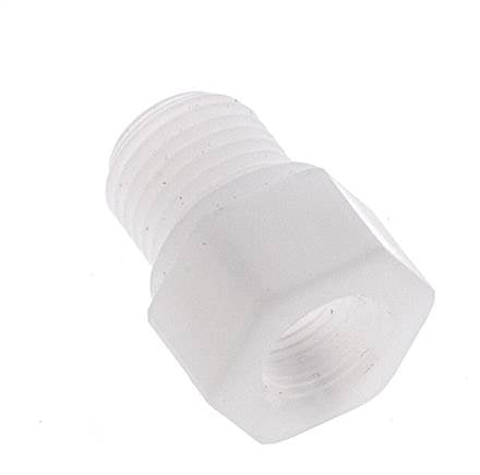 Bague De Réduction G1/8'' Femelle x G1/4'' Mâle Polypropylène (pp) 10bar (140.5psi) FDA 17mm Hex