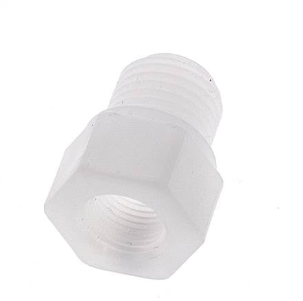 Bague De Réduction G1/8'' Femelle x G1/4'' Mâle Polypropylène (pp) 10bar (140.5psi) FDA 17mm Hex