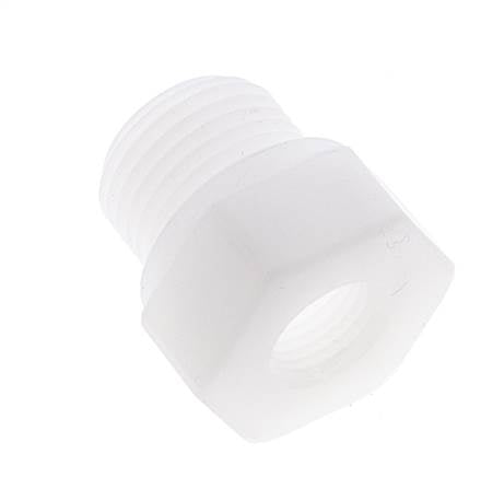 Bague De Réduction G1/4'' Femelle x G1/2'' Mâle Polypropylène (pp) 10bar (140.5psi) FDA 27mm Hex