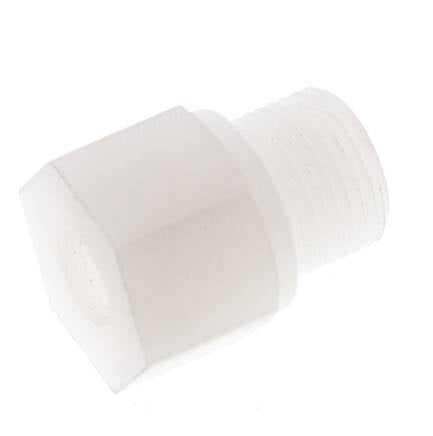 Bague De Réduction G1/8'' Femelle x G3/8'' Mâle PVDF 10bar (140.5psi) FDA 22mm Hex