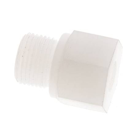 Bague De Réduction G1/8'' Femelle x G3/8'' Mâle PVDF 10bar (140.5psi) FDA 22mm Hex