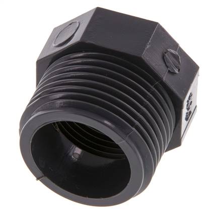 Bague réductrice Rp1'' Femelle x G1'' Mâle PVC-U 16bar (224.8psi) EN 1452-3 [5 Pièces]