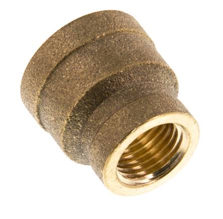 Douille ronde en laiton G 3/8'' x G 1/4'' 16 Barres [2 Pièces].