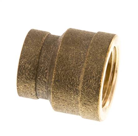 Douille ronde en laiton G 3/8'' x G 1/4'' 16 Barres [2 Pièces].