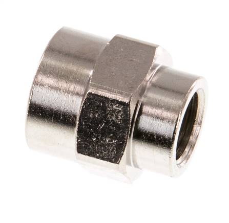 Douille en laiton nickelé G 1/4'' x G 1/8'' 16 Bar [5 Pièces].