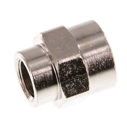 Douille en laiton nickelé G 1/4'' x G 1/8'' 16 Bar [5 Pièces].