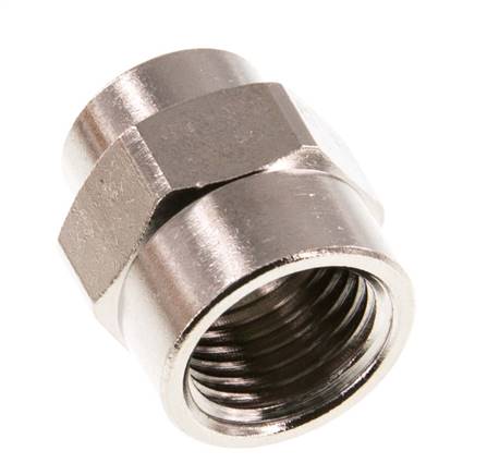 Douille en laiton nickelé G 1/4'' x G 1/8'' 16 Bar [5 Pièces].