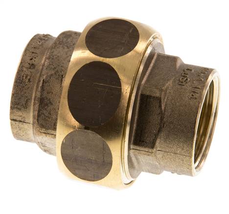 Union Connecteur Droit Rp3/4'' Femelle Laiton Joint Plat Centellen 16bar (224.8psi)