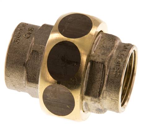 Union Connecteur Droit Rp3/4'' Femelle Laiton Joint Plat Centellen 16bar (224.8psi)
