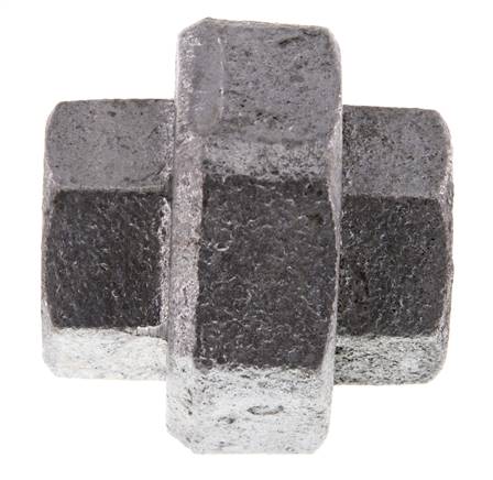 Union Connecteur Droit Rp3/4'' Femelle Fonte Joint Plat 25bar (351.25psi)