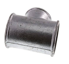 Té en fonte zingué Rp 2 1/2'' x Rp 2'' 25 Bar