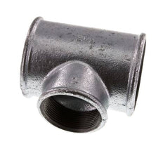 Té en fonte zingué Rp 2 1/2'' x Rp 2'' 25 Bar