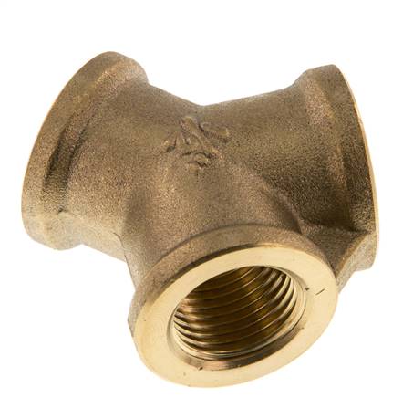 Rp 1/2'' laiton Y-Piece 16 Bar