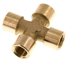 G Croix femelle 1/4'' en laiton 16 Bar