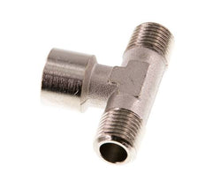 Raccord en T R1/4'' mâle x G1/4'' femelle Laiton nickelé 16bar (224.8psi) [2 Pièces]