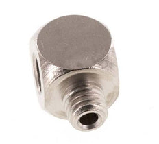 Raccord en T M5 Mâle x Femelle Laiton nickelé 16bar (224.8psi) [5 Pièces]