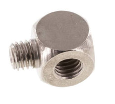 Raccord en T M5 Mâle x Femelle Laiton nickelé 16bar (224.8psi) [5 Pièces]
