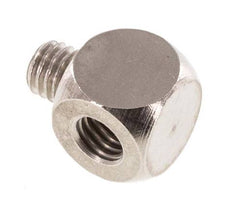 Raccord en T M5 Mâle x Femelle Laiton nickelé 16bar (224.8psi) [5 Pièces]