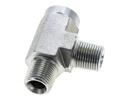 Raccord en T 3/8'' NPT Femelle x Mâle Acier 210bar (2950.5psi)