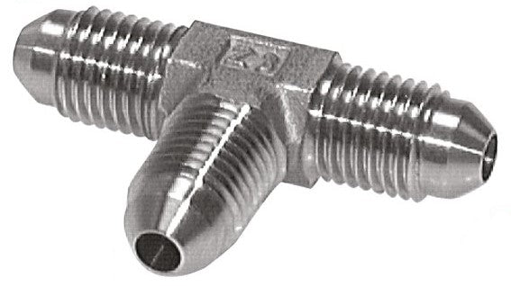 JIC Tee Fitting UN 1-7/8''-12 Male Acier inoxydable 100bar (1405.0psi)