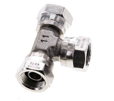 Raccord en T G3/8'' Femelle Acier inoxydable Hydraulique 400bar (5620.0psi)