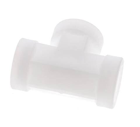 Raccord en T G3/8'' Femelle Polypropylène (pp) FDA 10bar (140.5psi)