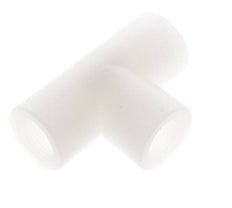 Raccord en T G3/8'' Femelle Polyfluorure de vinylidène (pvdf) FDA 10bar (140.5psi)