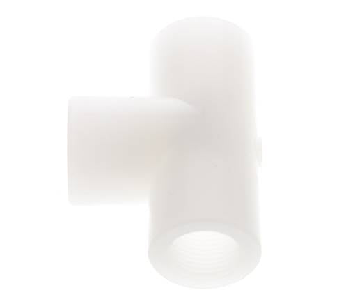 Raccord en T G3/8'' Femelle Polyfluorure de vinylidène (pvdf) FDA 10bar (140.5psi)