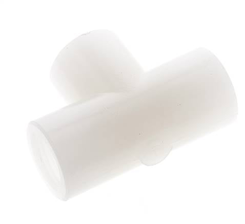 Raccord en T G1/2'' femelle Polyfluorure de vinylidène (pvdf) FDA 10bar (140.5psi)