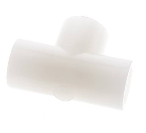 Raccord en T G1/2'' femelle Polyfluorure de vinylidène (pvdf) FDA 10bar (140.5psi)