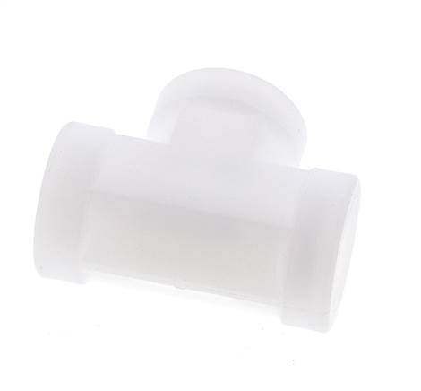 Raccord en T G1/2'' femelle Polypropylène (pp) FDA 10bar (140.5psi)