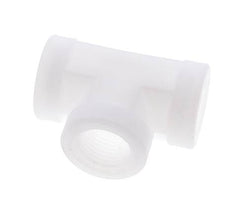 Raccord en T G1/2'' femelle Polypropylène (pp) FDA 10bar (140.5psi)