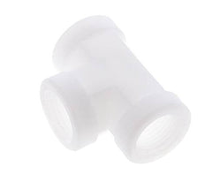 Raccord en T G1/2'' femelle Polypropylène (pp) FDA 10bar (140.5psi)
