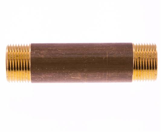 Raccord double en laiton G 3/4'' 16 Bar DIN 2982 - 100mm