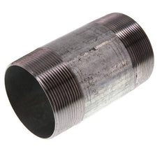 Raccord double en acier zingué R 2 1/2'' 50 Bar DIN 2982 - 120mm