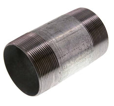 Raccord double en acier zingué R 2 1/2'' 50 Bar DIN 2982 - 120mm