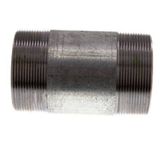 Raccord double en acier zingué R 2 1/2'' 50 Bar DIN 2982 - 120mm