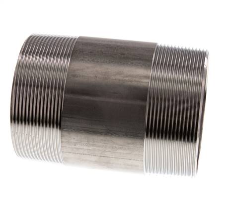 R 3'' Mamelon double en acier inoxydable 20 Bar DIN 2982 - 120mm