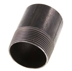 R 1 1/2'' mâle x 48.3mm mamelon pour tube acier avec embout à souder 50 Bar DIN 2982 - 60mm [2 pièces].