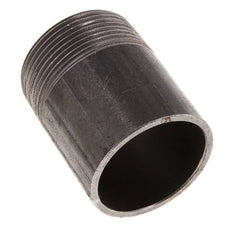 R 1 1/2'' mâle x 48.3mm mamelon pour tube acier avec embout à souder 50 Bar DIN 2982 - 60mm [2 pièces].