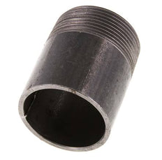 R 1 1/2'' mâle x 48.3mm mamelon pour tube acier avec embout à souder 50 Bar DIN 2982 - 60mm [2 pièces].