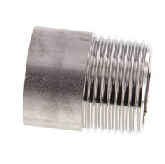 R 1'' Male x 33.7mm Raccord pour tuyau en acier inoxydable avec embout à souder 20 Bar DIN 2982 - 40mm