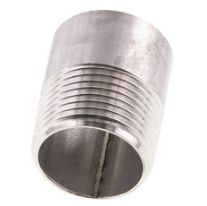 R 1'' Male x 33.7mm Raccord pour tuyau en acier inoxydable avec embout à souder 20 Bar DIN 2982 - 40mm