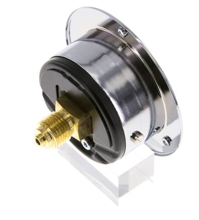 0..100 Bar (0..1450 psi) Manomètre encastrable Acier/laiton 50 mm Classe 2.5 (panneau avant)