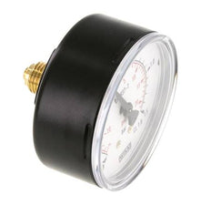 -1..1.5 Bar (-15..22 psi) pression Arrière Acier/laiton 63 mm Classe 1.6