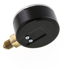 -1..0 Bar (-15..0 psi) Manomètre sous acier/laiton 63 mm Classe 1.6