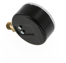 -1..0 Bar (-15..0 psi) Manomètre sous acier/laiton 63 mm Classe 1.6