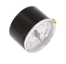 0..2.5 Bar (0..36 lb/po2) Manomètre sous acier/laiton 40 mm Classe 1.6